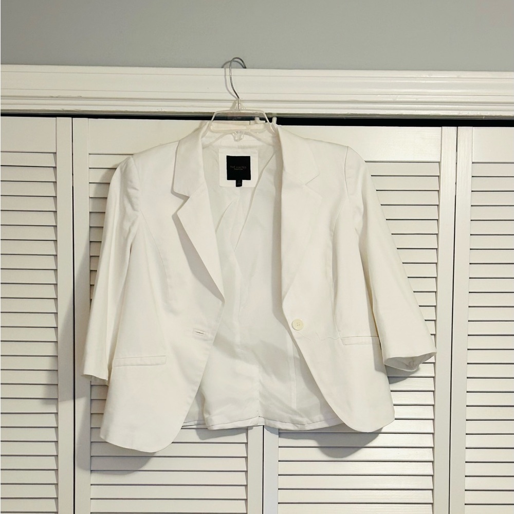 The Limited White Short Blazer, Like New, Medium
